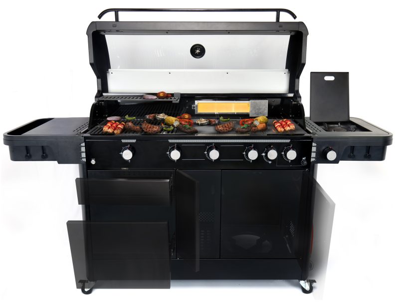 6B PREMIUM GAS GRILL WITH SIDE BURNER - Image 2